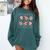 Teach Teacher Dia De Los Muertos Day Of The Dead Sugar Skull Comfort Colors Sweatshirt Blue Spruce Teach Teacher Dia De Los Muertos Day Of The Dead Sugar Skull Comfort Colors Sweatshirt Blue Spruce