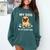Teacher My Dog Ate My Lesson Plans School Staff Comfort Colors Sweatshirt Blue Spruce