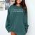 Teacher I'Ll Be There For You Men Women Comfort Colors Sweatshirt Blue Spruce Teacher I'Ll Be There For You Men Women Comfort Colors Sweatshirt Blue Spruce