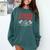 Teacher Pit Crew Race Car Driver Costume Men Women Kids Comfort Colors Sweatshirt Blue Spruce
