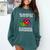 Teacher I Prefer The Term Educational Superhero Comfort Colors Sweatshirt Blue Spruce