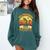 Teacher Shirts Halloween All Teachers Love Brains Comfort Colors Sweatshirt Blue Spruce