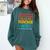 Teacher Voice Teacherlife Primary School Teacher Comfort Colors Sweatshirt Blue Spruce