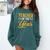 Teacher Of The Year Men Women Teachers Comfort Colors Sweatshirt Blue Spruce