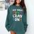 Teacher's Get Your Cray On Dabbing Crayons Comfort Colors Sweatshirt Blue Spruce Teacher's Get Your Cray On Dabbing Crayons Comfort Colors Sweatshirt Blue Spruce