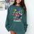 Teachers Are Superheroes Back To School Comfort Colors Sweatshirt Blue Spruce