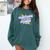 TEACHING IS MY SUPER POWER Teacher Appreciation Comfort Colors Sweatshirt Blue Spruce TEACHING IS MY SUPER POWER Teacher Appreciation Comfort Colors Sweatshirt Blue Spruce
