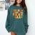 In My Thankful Teacher Era Autumn Thanksgiving Fall Season Comfort Colors Sweatshirt Blue Spruce In My Thankful Teacher Era Autumn Thanksgiving Fall Season Comfort Colors Sweatshirt Blue Spruce