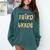 Third Grade Dream Team Back To School 3rd Grade Teacher Comfort Colors Sweatshirt Blue Spruce