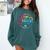 TK & Kinder Dream Team Transitional Kindergarten Teacher Comfort Colors Sweatshirt Blue Spruce
