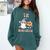 TK Boo Crew Retro Groovy Halloween Floral Ghost TK Teacher Men Women Kids Comfort Colors Sweatshirt Blue Spruce TK Boo Crew Retro Groovy Halloween Floral Ghost TK Teacher Men Women Kids Comfort Colors Sweatshirt Blue Spruce