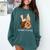 History Teacher Love Autumn Fall Gnome For Teachers For Men Women Comfort Colors Sweatshirt Blue Spruce