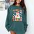 Trick Or Teach Cute Floral Ghost Teacher Halloween Costume Comfort Colors Sweatshirt Blue Spruce Trick Or Teach Cute Floral Ghost Teacher Halloween Costume Comfort Colors Sweatshirt Blue Spruce