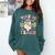 Trick Or Teach Groovy Teacher Halloween Retro Teacher Ghost Comfort Colors Sweatshirt Blue Spruce Trick Or Teach Groovy Teacher Halloween Retro Teacher Ghost Comfort Colors Sweatshirt Blue Spruce