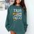 Trig Or Treat Shirt Halloween Math Teacher School College Men Women Kids Comfort Colors Sweatshirt Blue Spruce