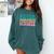 Never Underestimate A Public School Teacher Groovy Women Comfort Colors Sweatshirt Blue Spruce Never Underestimate A Public School Teacher Groovy Women Comfort Colors Sweatshirt Blue Spruce