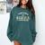 I Want To Be A Schwa It's Never Stressed Reading Teacher Kid Comfort Colors Sweatshirt Blue Spruce