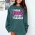 I Wear Pink For My Teacher Breast Cancer Awareness Comfort Colors Sweatshirt Blue Spruce I Wear Pink For My Teacher Breast Cancer Awareness Comfort Colors Sweatshirt Blue Spruce