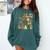 Wild About 2nd Grade Teacher Student First Day Of School Comfort Colors Sweatshirt Blue Spruce