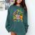 Wild About Teaching Safari Jungle School Teacher Comfort Colors Sweatshirt Blue Spruce Wild About Teaching Safari Jungle School Teacher Comfort Colors Sweatshirt Blue Spruce