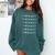 I Will Not Say 67 Teacher Classroom Humor Shirt Comfort Colors Sweatshirt Blue Spruce