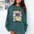 Women Halloween The Teacher Tour Ghosts Pencil Pumpkins Comfort Colors Sweatshirt Blue Spruce Women Halloween The Teacher Tour Ghosts Pencil Pumpkins Comfort Colors Sweatshirt Blue Spruce