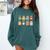 Women Literacy Is My Jam Literacy Teacher Reading Teacher Comfort Colors Sweatshirt Blue Spruce
