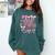 Women Teacher In Progress Coquette Pink Bow Future Teacher Comfort Colors Sweatshirt Blue Spruce Women Teacher In Progress Coquette Pink Bow Future Teacher Comfort Colors Sweatshirt Blue Spruce