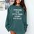 I Work Hard So My Boston Terrier Can Have A Better Life Comfort Colors Sweatshirt Blue Spruce