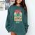Worlds Best Boston Terrier Aunt Comfort Colors Sweatshirt Blue Spruce