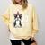 10 Years Old Birthday Boston Terrier Dog Lover 10th Party For Men Women Kids Comfort Colors Sweatshirt Butter