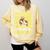 100th Day Of School Teacher Monkey Pun Banana For Men Women Girls Kids Comfort Colors Sweatshirt Butter