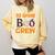 1st Grade Boo Crew First Grade Halloween Teacher Comfort Colors Sweatshirt Butter