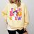 1st Grade Boo Crew Halloween First Grade Halloween Teacher Comfort Colors Sweatshirt Butter