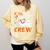 5th Grade Boo Crew Teachers Students Ghost Halloween Comfort Colors Sweatshirt Butter