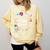 60 Year Old Math Teacher Square Root Of 3600 60th Birthday Comfort Colors Sweatshirt Butter