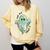 AAC Ghost Tell Me About It Speech Pathology AAC Sped Teacher Comfort Colors Sweatshirt Butter