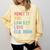 Admit It You Low Key Love ELA Bruh English Teacher Comfort Colors Sweatshirt Butter