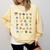 Alphabet Animals Back To School Pre-K Kindergarten Teacher Comfort Colors Sweatshirt Butter Alphabet Animals Back To School Pre-K Kindergarten Teacher Comfort Colors Sweatshirt Butter