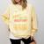 Back To School Dinosaur Social Studies Teacher Student Comfort Colors Sweatshirt Butter