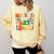 Back To School Hooray It's Art Day Art Teacher Artist Comfort Colors Sweatshirt Butter