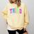 Back To School Neon Checkered Third Grade Colorful Teacher Comfort Colors Sweatshirt Butter Back To School Neon Checkered Third Grade Colorful Teacher Comfort Colors Sweatshirt Butter
