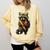 Back To School Raccoon Teachers Student Kids Comfort Colors Sweatshirt Butter