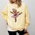 Ballet Dancer Gingerbread Christmas Dance Teacher Girl Women Comfort Colors Sweatshirt Butter