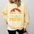 Bigfoot Sasquatch Prost Retro Bavarian Oktoberfest Men Women Comfort Colors Sweatshirt Butter