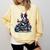 Biker Boston Terrier Dog Riding Motorbike Comfort Colors Sweatshirt Butter