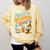 Biology Teacher Science Fueled By Mitochondria Coffee Comfort Colors Sweatshirt Butter