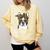 Birthday And Mother's Day -Boston Terrier Mom Comfort Colors Sweatshirt Butter