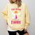 The Book Fairy Reading Teacher Librarian T-Shirt Comfort Colors Sweatshirt Butter