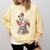 Book Lover Cute Flamingo Reading Teacher Librarian Women Comfort Colors Sweatshirt Butter